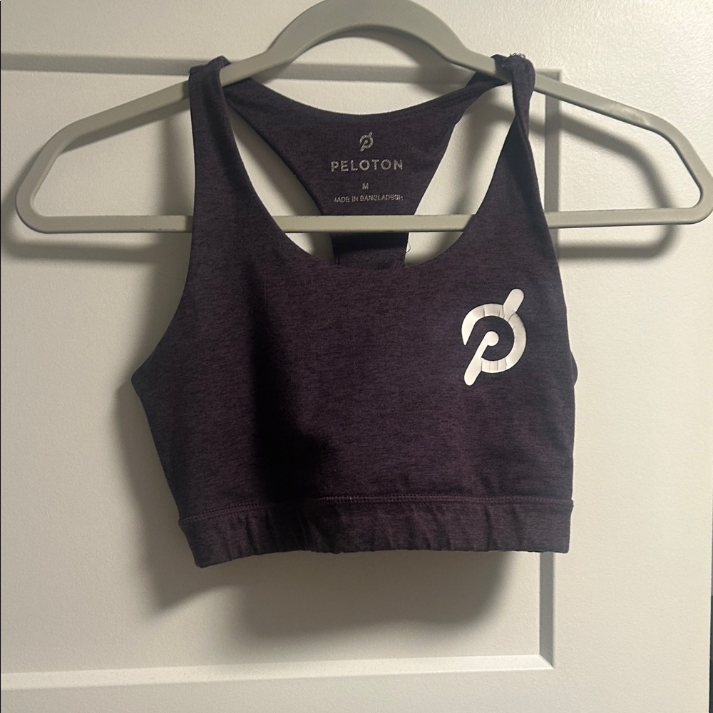 Peloton Women's Purple Sports Bra
